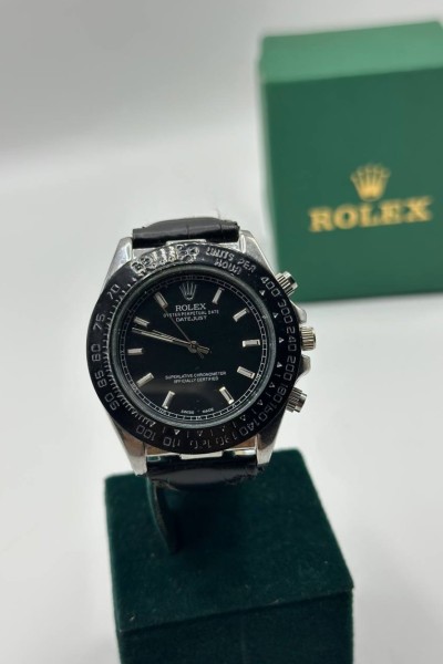 Rolex Datejust Siyah Erkek Kol Saat S779 Rolex Datejust Siyah Erkek Kol Saat S779