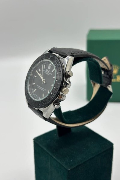 Rolex Datejust Siyah Erkek Kol Saat S779 Rolex Datejust Siyah Erkek Kol Saat S779