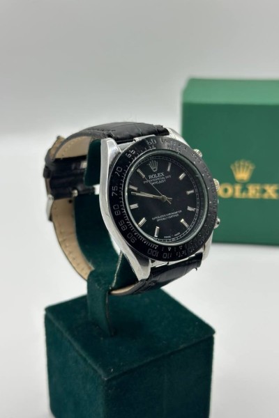 Rolex Datejust Siyah Erkek Kol Saat S779 Rolex Datejust Siyah Erkek Kol Saat S779