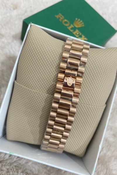 Rolex Datejust Rose Mavi Kadran Erkek Kol Saati  S589