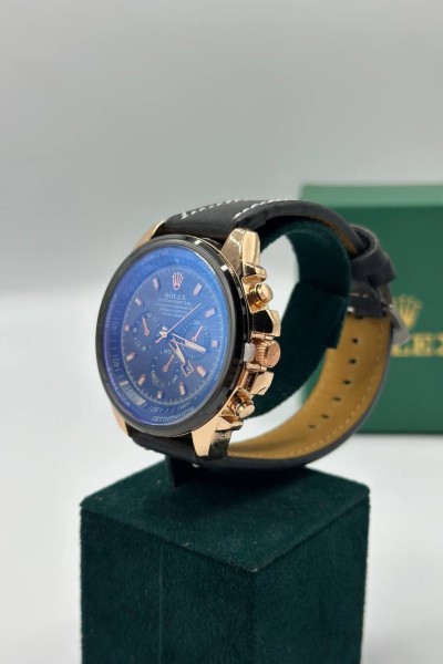 Rolex Deri Kordon Erkek Kol Saat S778 Rolex Deri Kordon Erkek Kol Saat S778