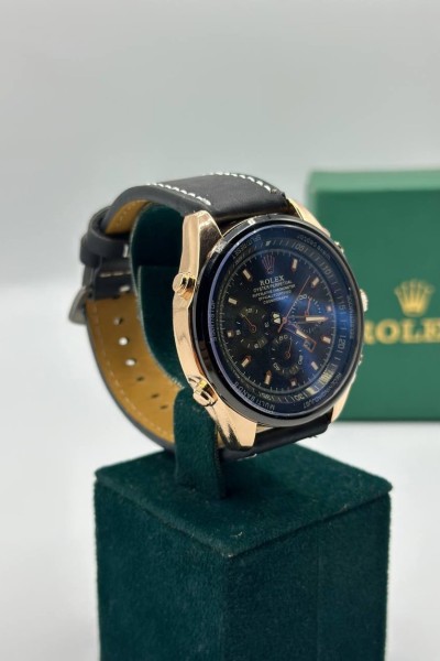 Rolex Deri Kordon Erkek Kol Saat S778 Rolex Deri Kordon Erkek Kol Saat S778