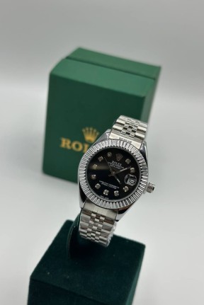 Rolex Lux Gümüş Kadın Kol Saat S850 Rolex Lux Gümüş Kadın Kol Saat S850