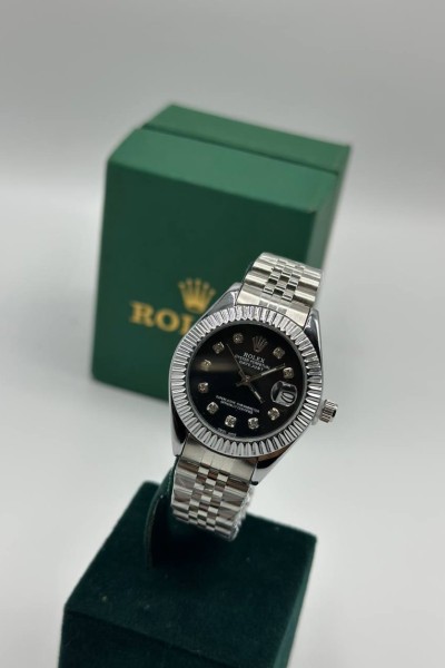 Rolex Lux Gümüş Kadın Kol Saat S850