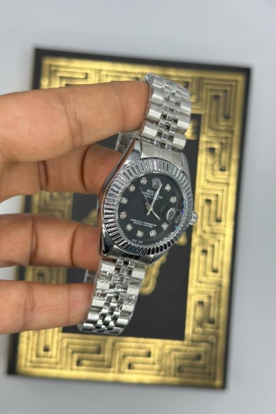 Rolex Lux Gümüş Kadın Kol Saat S850