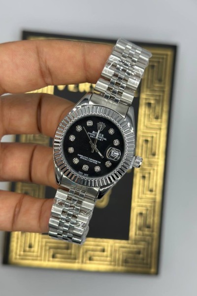 Rolex Lux Gümüş Kadın Kol Saat S850