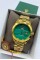 Rolex Oyster Perpetual Yeşil Kadran Kol Saati  S626