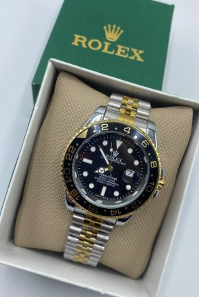 Rolex Submariner Gold Gümüş Erkek Kol Saati S600 Rolex Submariner Gold Gümüş Erkek Kol Saati S600