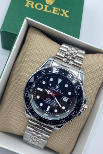 Rolex Submariner Gümüş Erkek Kol Saati  S601