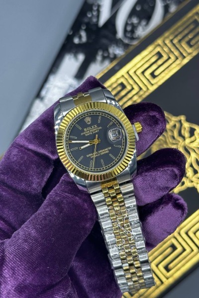 Rolex Unisex Gümüş İthal Saat  S375