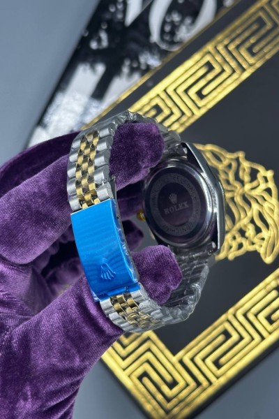 Rolex Unisex Gümüş İthal Saat  S375
