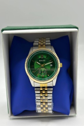 Rolex Yeşil Kadran Kadın Saat S755-VLL Rolex Yeşil Kadran Kadın Saat S755-VLL