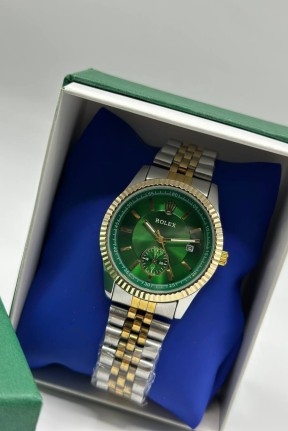 Rolex Yeşil Kadran Kadın Saat S755-VLL Rolex Yeşil Kadran Kadın Saat S755-VLL