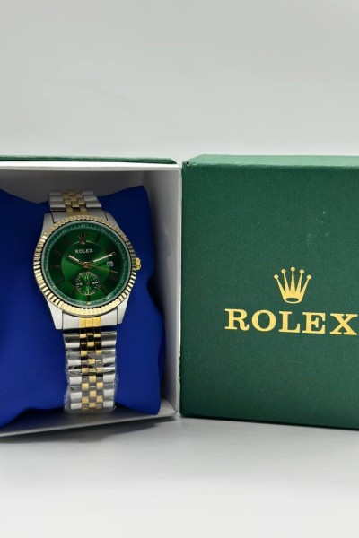 Rolex Yeşil Kadran Kadın Saat  S755-VLL