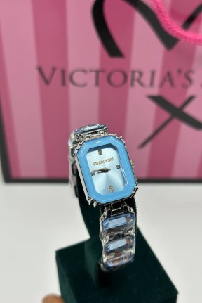 Swarovski Bebe Mavisi Kadın Kol Saati S794 Swarovski Bebe Mavisi Kadın Kol Saati S794