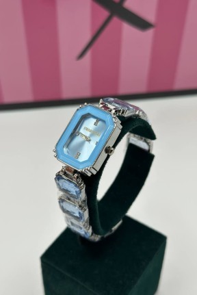 Swarovski Bebe Mavisi Kadın Kol Saati S794 Swarovski Bebe Mavisi Kadın Kol Saati S794
