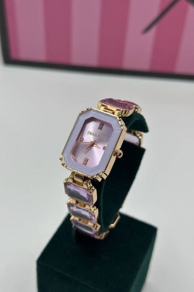 Swarovski Lila Kadın Kol Saati S795 Swarovski Lila Kadın Kol Saati S795