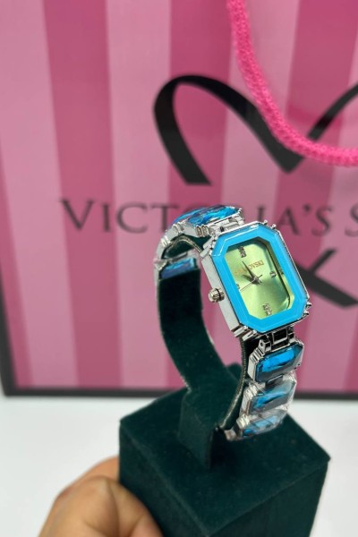 Swarovski Turkuaz Kadın Kol Saati S799 Swarovski Turkuaz Kadın Kol Saati S799