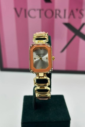 Swarovski Turuncu Kadın Kol Saati S802