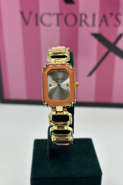 Swarovski Turuncu Kadın Kol Saati S802