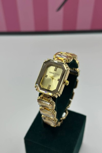 Swarovski Gold Kadın Kol Saati S803