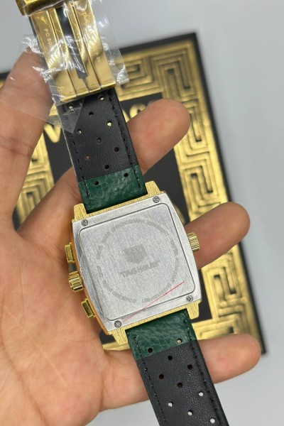 TAG Heuer Monaco Yeşil Kordon Erkek Kol Saat S789-VLL TAG Heuer Monaco Yeşil Kordon Erkek Kol Saat S789-VLL