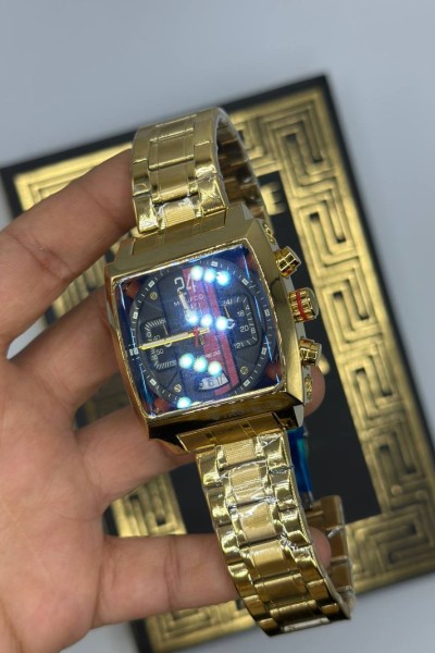 TAG Heuer Monaco Gold Çelik Erkek Kol Saat S832-VLL TAG Heuer Monaco Gold Çelik Erkek Kol Saat S832-VLL