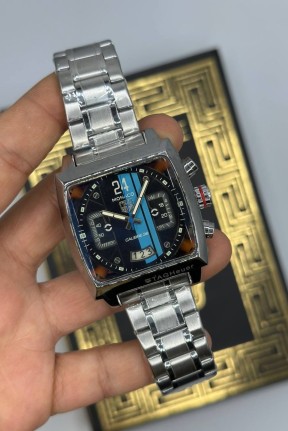 TAG Heuer Monaco Gümüş Çelik Erkek Kol Saat S833