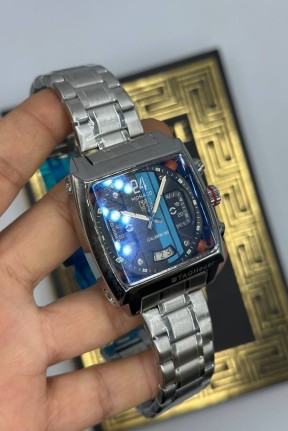 TAG Heuer Monaco Gold-Gümüş Çelik Erkek Kol Saat S834