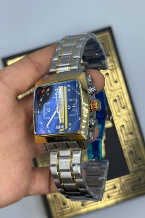 TAG Heuer Monaco Gold-Gümüş Çelik Erkek Kol Saat S835