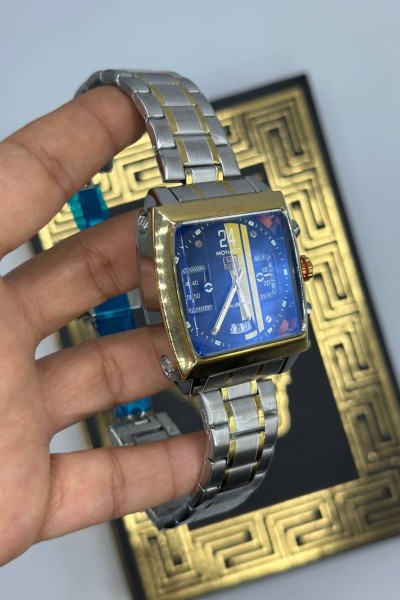 TAG Heuer Monaco Gold-Gümüş Çelik Erkek Kol Saat S835