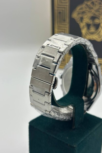 Tissot Beyaz Kadran Gümüş Crono Erkek Kol Saat S784