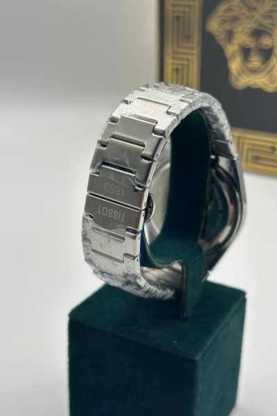 Tissot Siyah Kadran Gümüş Crono Erkek Kol Saat S785