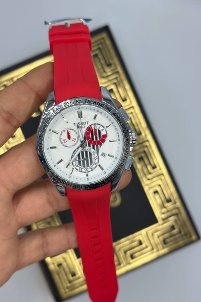 Tissot T-Race Kırmızı Erkek Kol Saat S846-ZS