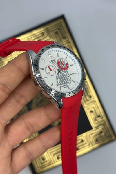 Tissot T-Race Kırmızı Erkek Kol Saat S846-ZS
