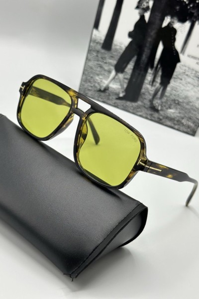 Tom Ford Leopar Unisex Güneş Gözlüğü G1978-VLL Tom Ford Leopar Unisex Güneş Gözlüğü G1978-VLL