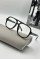 Tom Ford Siyah Çerçeve Şeffaf Cam Unisex Güneş Gözlüğü  G1984-VLL