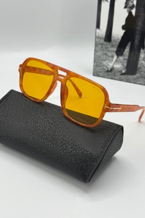 Tom Ford Turuncu İthal Erkek Güneş Gözlüğü  G1968-VLL