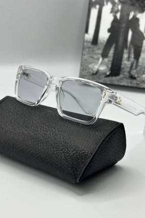 UV-400 Şeffaf İthal Unisex Güneş Gözlüğü  G2081