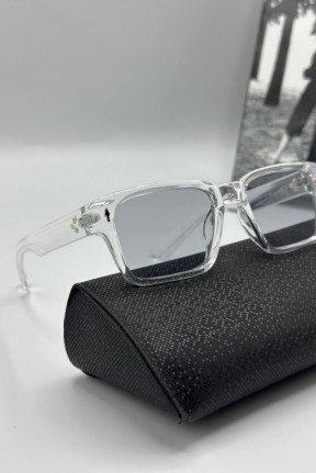 UV-400 Şeffaf İthal Unisex Güneş Gözlüğü  G2081