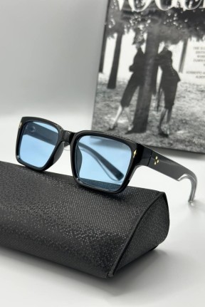 UV-400 Şeffaf Mavi Cam İthal Unisex Güneş Gözlüğü  G2084