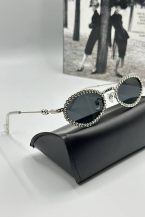 Valentino Taşlı Gümüş Kadın Güneş Gözlük G3243-EMN