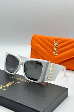 YSL Beyaz İthal Kadın Güneş Gözlük G3215-VLL YSL Beyaz İthal Kadın Güneş Gözlük G3215-VLL