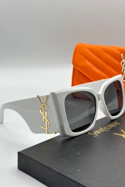 YSL Beyaz İthal Kadın Güneş Gözlük G3215-VLL