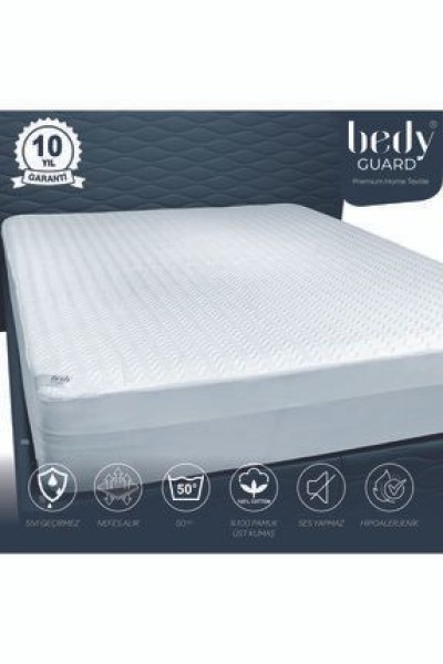 BEDY GUARDRoyal 300gsm Kapitone Sıvı Geçirmez Yatak Koruyucu Alez