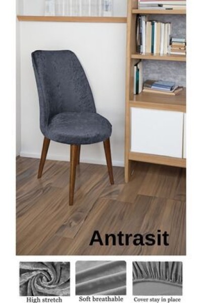 Miray TekstilYıkanabilir, Likralı , Kadife Oval Sandalye Kılıfı Miray TekstilYıkanabilir, Likralı , Kadife Oval Sandalye Kılıfı