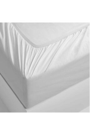 biocottonSadece Çift Kişilik Lastikli Penye Çarşaf Çift Beyaz 160x200 biocottonSadece Çift Kişilik Lastikli Penye Çarşaf Çift Beyaz 160x200