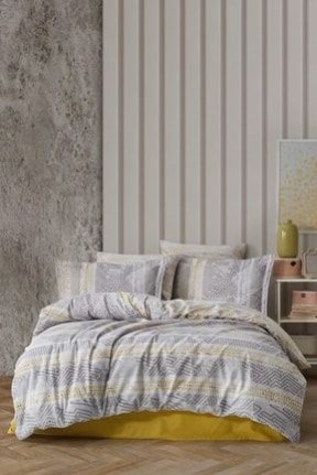 Soley| Mirena | %100 Pamuklu Çift Kişilik Nevresim Takımı