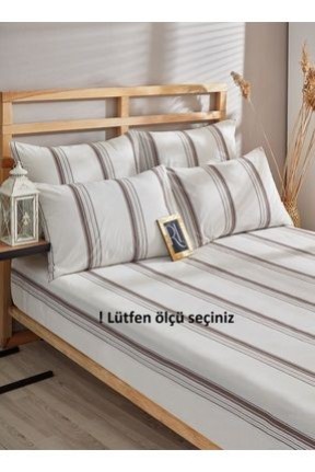 Ricco LifesOdun Kahvesi Lastikli Çarşaf Yastık Kılıfı Pamuklu Tek Kişilik - Çift Kişilik - Battal Ricco LifesOdun Kahvesi Lastikli Çarşaf Yastık Kılıfı Pamuklu Tek Kişilik - Çift Kişilik - Battal